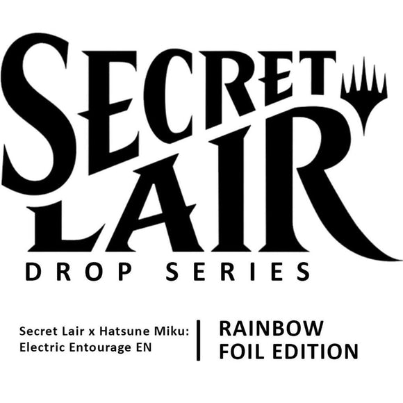 MTG Secret Lair: Hatsune Miku: Electric Entourage Rainbow Foil