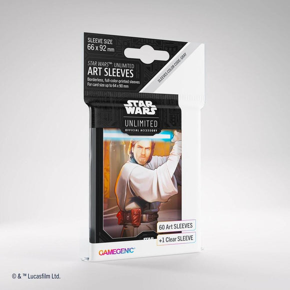 Star Wars Unlimited Obi-Wan Kenobi 60 Card Sleeves
