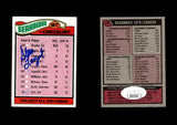 Steve Largent 1977 Topps #226 Seattle Seahawks Team Checklist Marked Autographed Card JSA #5