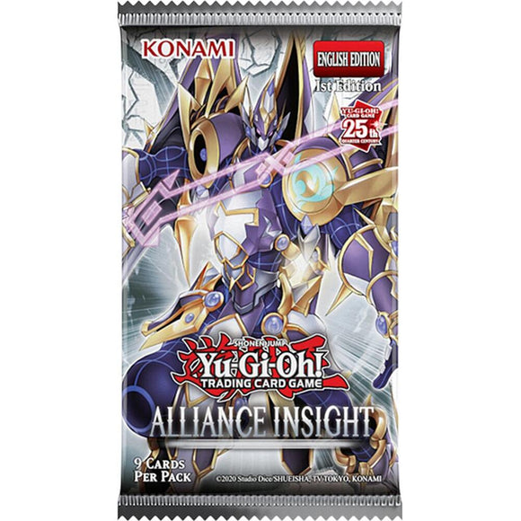 Yugioh Alliance Insight Sleeved Booster Pack