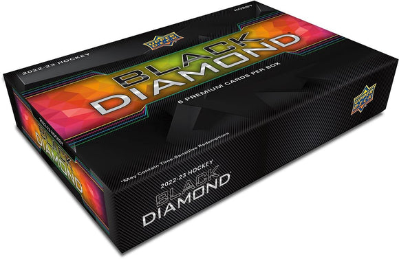 2022-23 Upper Deck UD Black Diamond Hockey Hobby Box