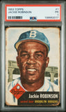 PSA 1 1953 Topps #1 Jackie Robinson Brooklyn Dodgers