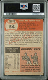 PSA 1.5 1953 Topps #54 Bob Feller Cleveland Indians