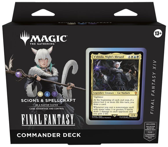 MTG: Universes Beyond: Final Fantasy Commander Deck: Scions & Spellcra Northwest Sportscards MTG: Universes Beyond: Final Fantasy Commander Deck: Scions & Spellcra Northwest Sportscards