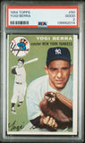 PSA 2 1954 Topps #50 Yogi Berra New York Yankees
