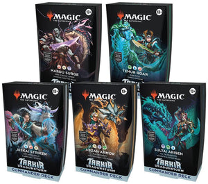 MTG Tarkir: Dragonstorm Commander Deck Set (5) Northwest Sportscards MTG Tarkir: Dragonstorm Commander Deck Set (5) Northwest Sportscards
