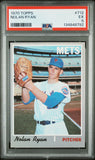 PSA 5 1970 Topps #712 Nolan Ryan New York Mets PQ++