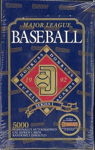 1992 Donruss Series One 1 Baseball Box
