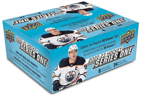 2022-23 Upper Deck UD Series One 1 Hockey Retail Box