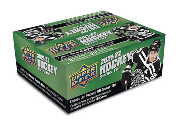 2021-22 Upper Deck UD Series 2 Hockey Retail Box