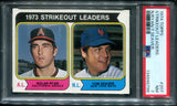 PSA 7 1974 Topps #207 Strikeout Leaders Nolan Ryan California Angels Tom Seaver New York Mets