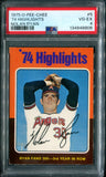 PSA 4 1975 O-Pee-Chee OPC #5 Nolan Ryan California Angels
