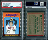 PSA 7 1975 Topps Mini #5 Nolan Ryan California Angels