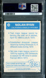 PSA 8 1977 Topps Cloth Stickers #40 Nolan Ryan SP California Angels
