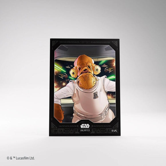 Star Wars: Unlimited Art Sleeves - Admiral Ackbar - 60ct