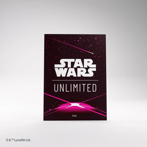 Star Wars: Unlimited Art Sleeves - Card Back Magenta - 60ct