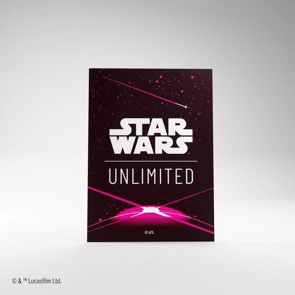 Star Wars: Unlimited Art Sleeves - Card Back Magenta - 60ct