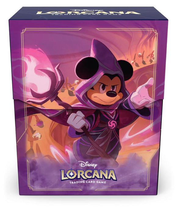 Disney Lorcana Reign of Jafar Deck Box: Mickey Mouse - Wayward Sorcerer