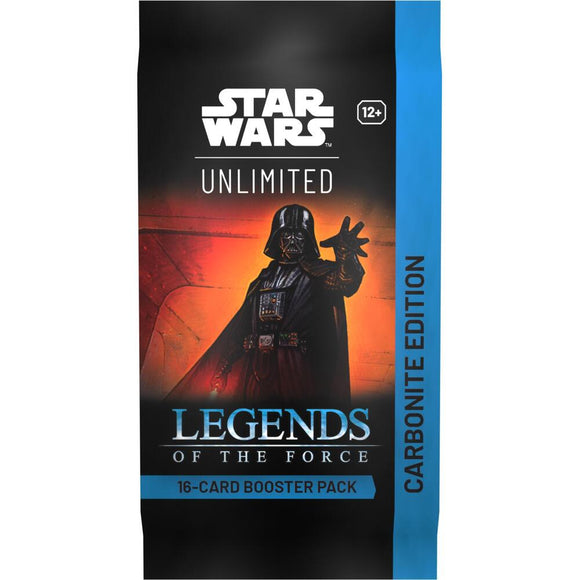 Star Wars Unlimited: Legends of the Force Carbonite Booster Pack
