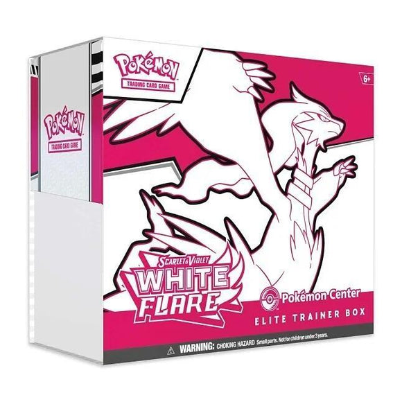 Pokémon Scarlet & Violet: White Flare Pokémon Center Exclusive Elite Trainer Box
