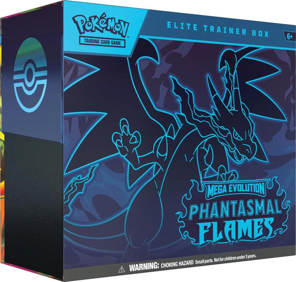 Pokémon Mega Evolution: Phantasmal Flames Elite Trainer Box **PREORDER **LIMIT 2 PER HOUSEHOLD