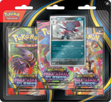 Pokémon Mega Evolution: Phantasmal Flames 3 Pack Blister **LIMIT 1 PER HOUSEHOLD **
