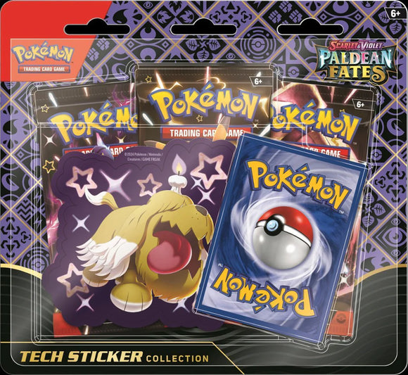 Pokemon Paldean Fates: Tech Sticker Collection