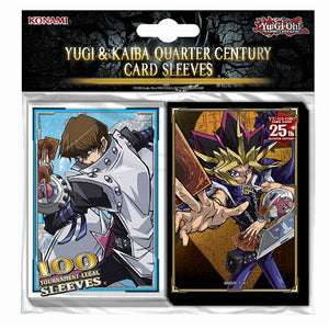 official yugioh card sleeves Yugioh Quarter Century Card Sleeves 100CT