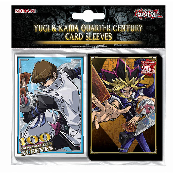 Yugioh Quarter Century Card Sleeves 100CT Yugioh Quarter Century Card Sleeves 100CT