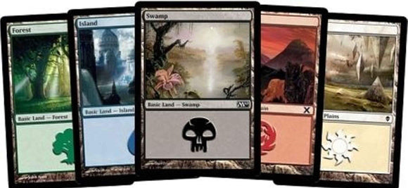 MTG Played Basic Lands Assortment x1000
