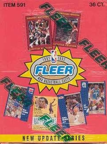 1991-92 Fleer Update Basketball Box