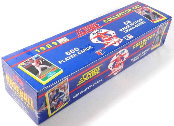 1989 Score Baseball Factory Set