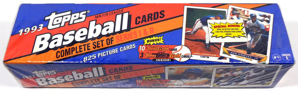 1993 Topps Baseball Factory Set