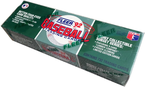 1992 Fleer Baseball Factory Set