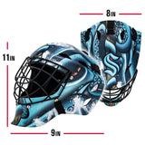Seattle Kraken Full-Size Goalie Mask NHL Franklin GFM 1500