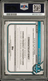2021 Bowman University Chr. Pros. Auto Yellow #BY Bryce Young /75 PSA 9