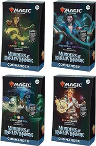 MTG Murders at Karlov Manor Set of 4 Commander Decks