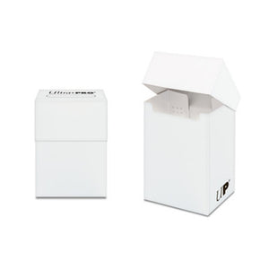 Ultra Pro Solid Deck Box: White