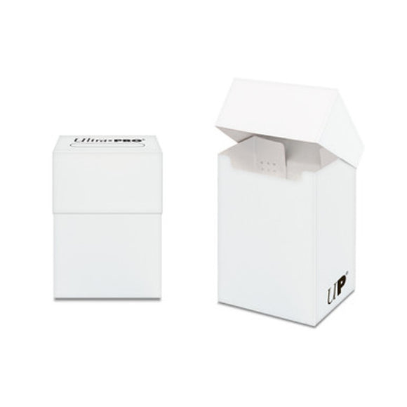 Ultra Pro Solid Deck Box: White