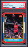 PSA 8 1986-87 Fleer #57 Michael Jordan RC Chicago Bulls