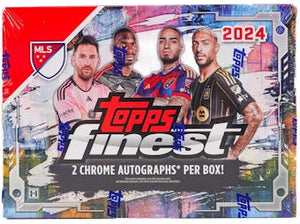 2024 Topps Finest MLS Soccer Hobby Box