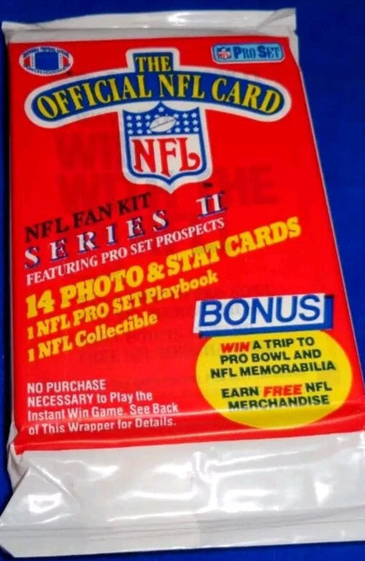 1989 Pro Set Series 2 Football Pack