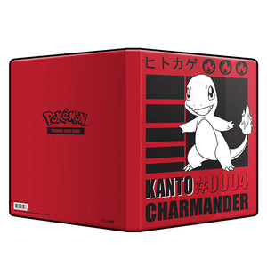 Ultra Pro: Pokemon Kanto Charmander 9 Pocket Binder