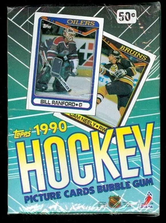 1990-91 Topps Hockey Box 36/15