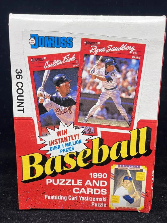 1990 Donruss Baseball Box 36