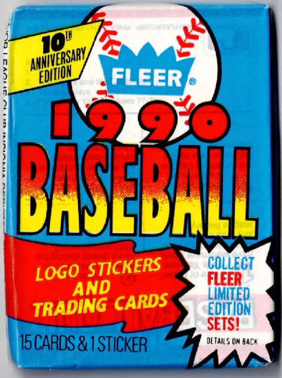 1990 Fleer Baseball Pack 15