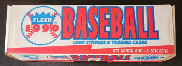 1990 Fleer Baseball Factory Hobby Set 672