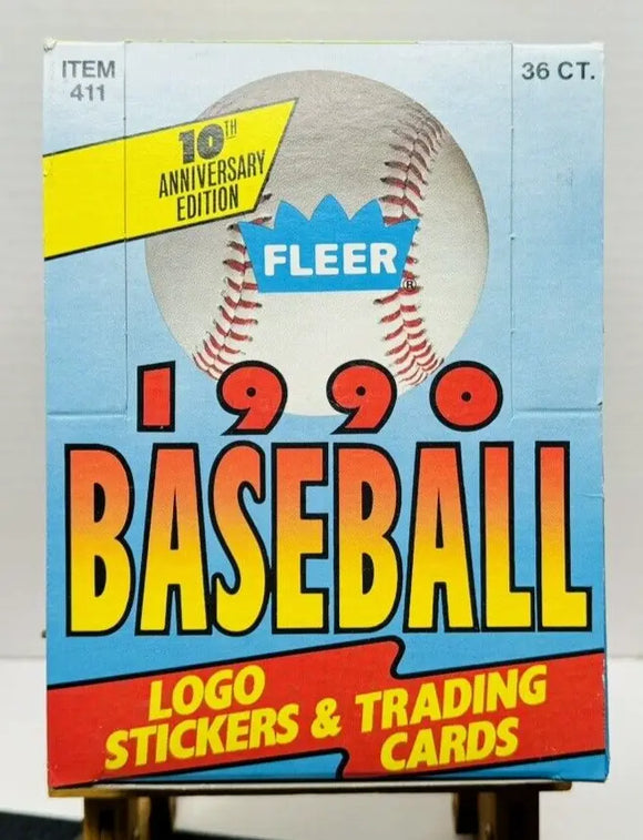 1990 Fleer Baseball Box 36/15