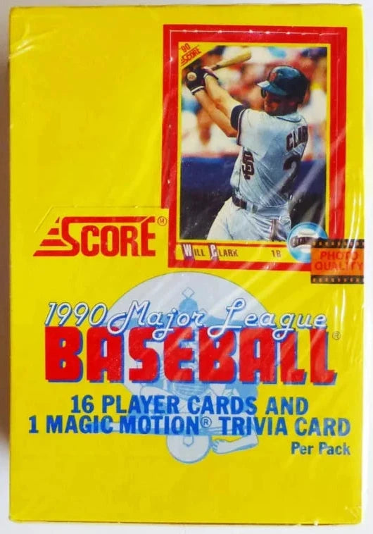 1990 Score Baseball Box 36/16