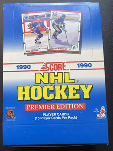 1990-91 Score Hockey B-Lingual Box 36/15 **SALE